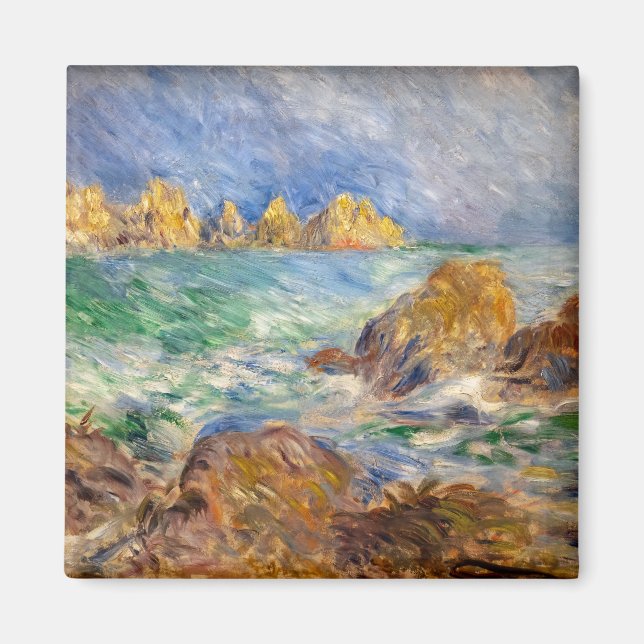 Íman Pierre-Auguste Renoir - Marine, Guernesey (Frente)