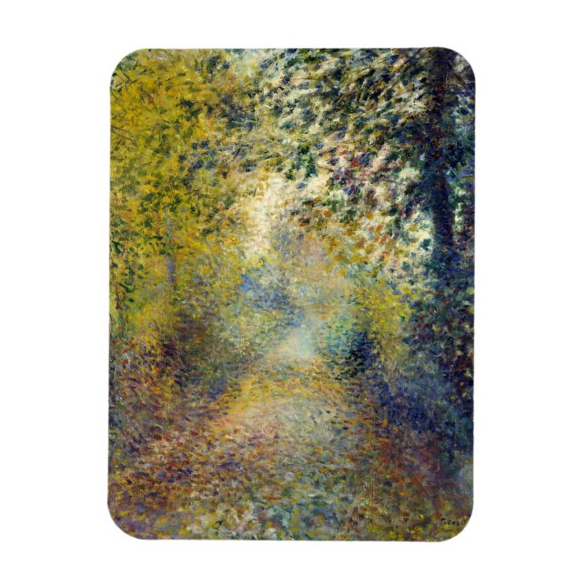Íman Pierre-Auguste Renoir - Na Floresta (Vertical)