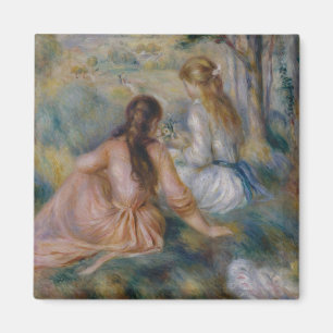 Íman Pierre Auguste Renoir no prado