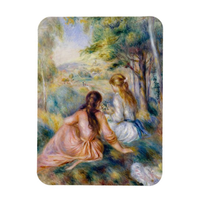Íman Pierre-Auguste Renoir - No Prado (Vertical)