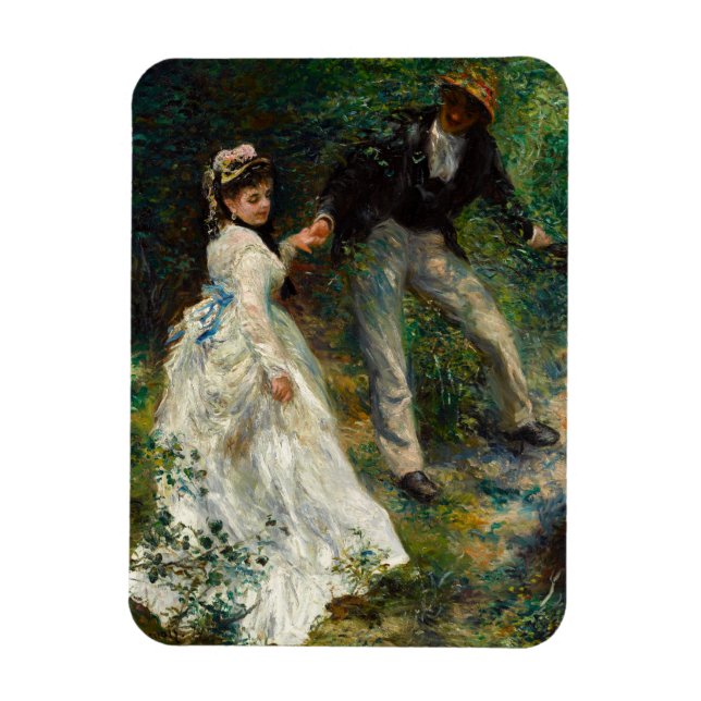 Íman Pierre-Auguste Renoir - O Passeio (Vertical)