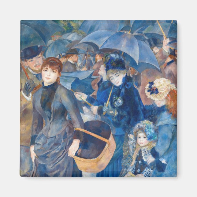 Íman Pierre-Auguste Renoir - Os Guarda-chuvas (Frente)