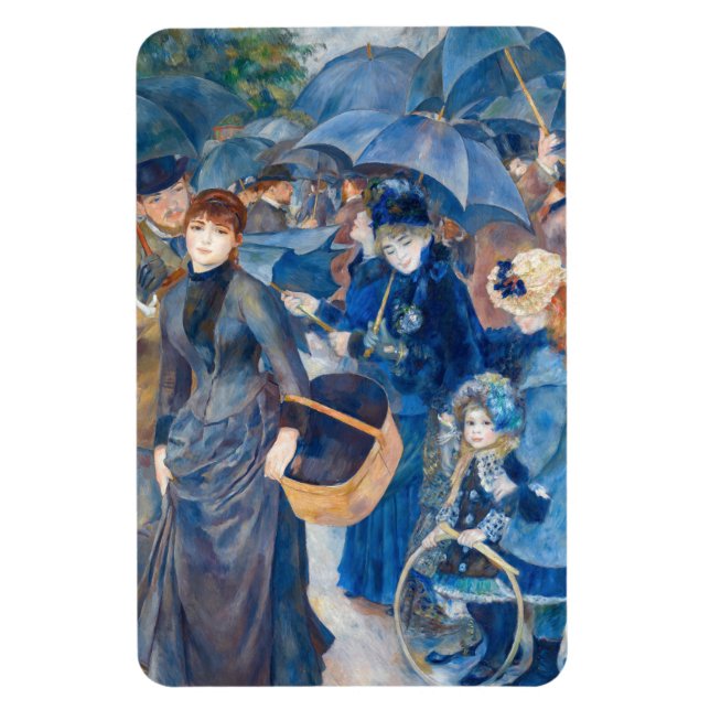 Íman Pierre-Auguste Renoir - Os Guarda-chuvas (Vertical)