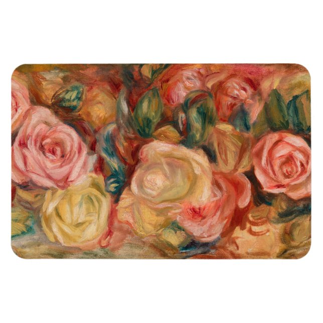 Íman Pierre-Auguste Renoir - Rosas (Horizontal)