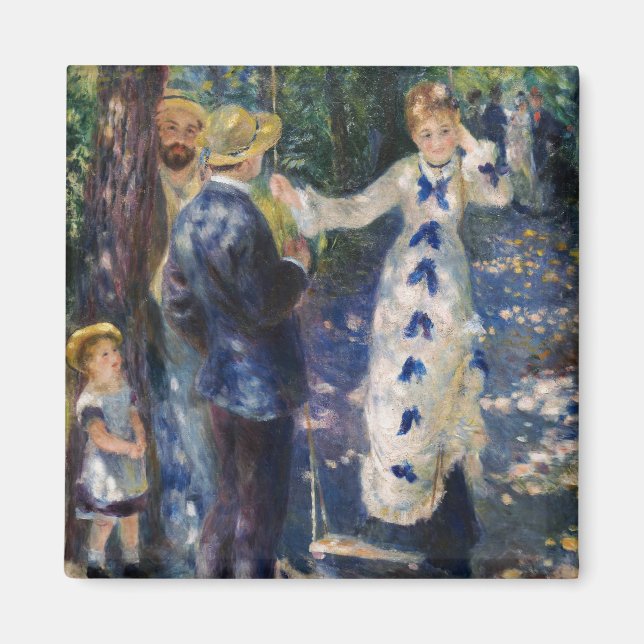 Íman Pierre-Auguste Renoir - The Swing (Frente)