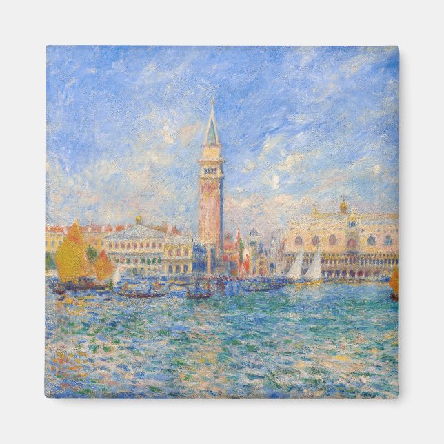 Íman Pierre-Auguste Renoir - Veneza, Palácio do Cachorr (Frente)