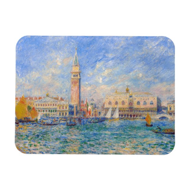 Íman Pierre-Auguste Renoir - Veneza, Palácio do Cachorr (Horizontal)