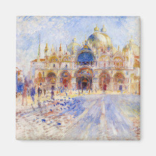 Íman Pierre-Auguste Renoir - Veneza, Praça de São Marco