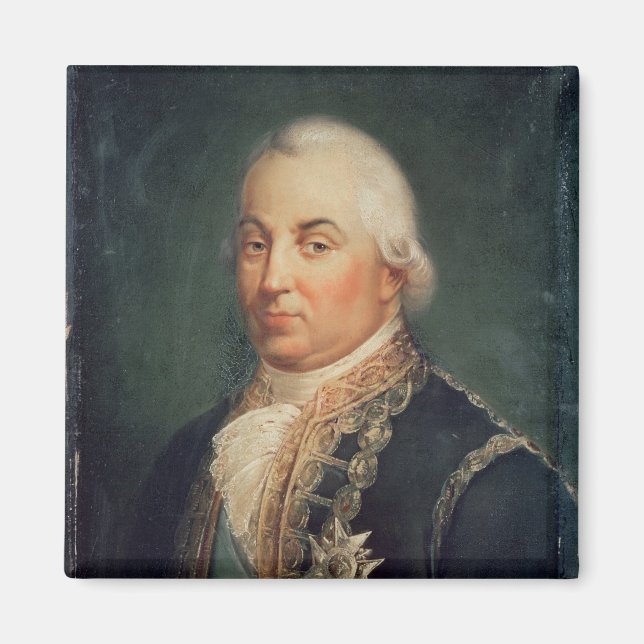 Íman Pierre de Suffren-Santo-Tropez Almirante de (Frente)