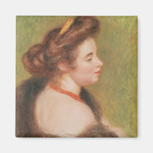 Íman Pierre um retrato de Renoir da Sra. Maurice