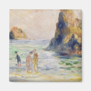 Íman Pierre uma baía de Renoir Moulin Huet, Guernsey
