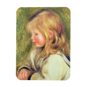 Íman Pierre uma criança de Renoir   em uma leitura