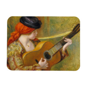Íman Pierre uma mulher espanhola nova de Renoir com