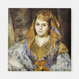 Íman Pierre uma Sra. C. Stora de Renoir no vestido