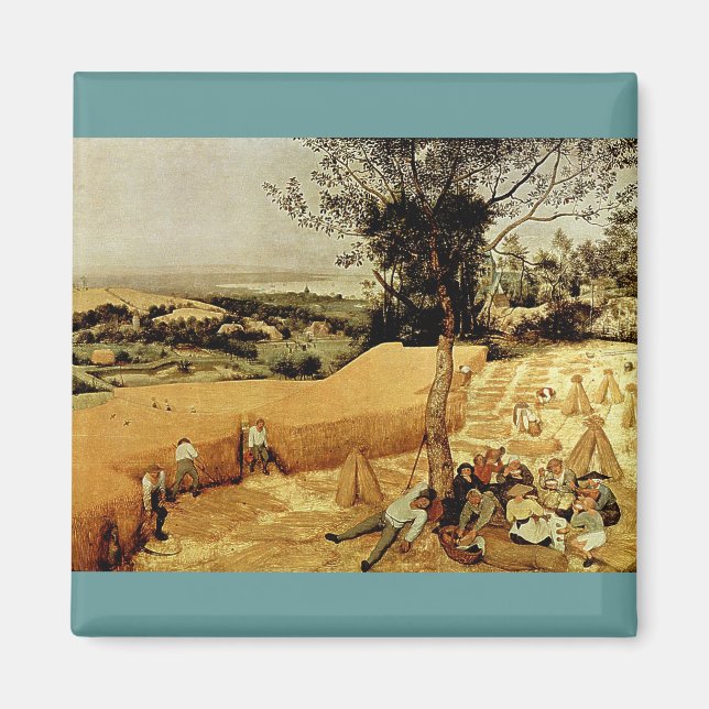 Íman Pieter Bruegel's The Harvesters (1565) (Frente)