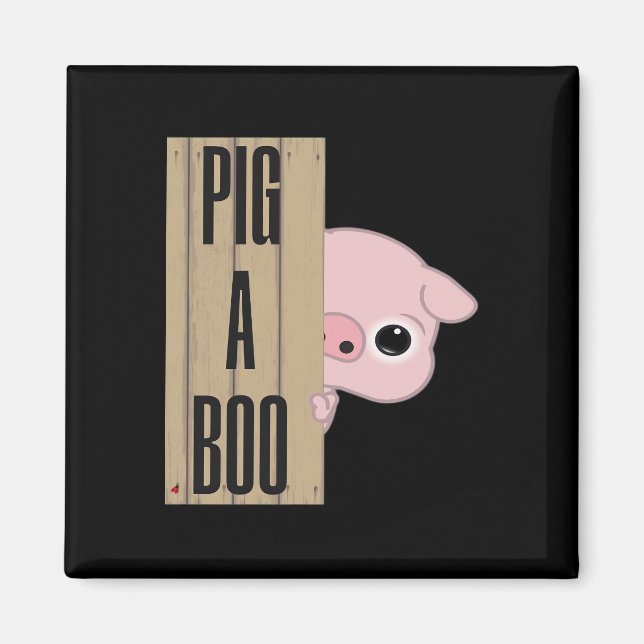 Íman Pig A Cerca De Boo (Frente)