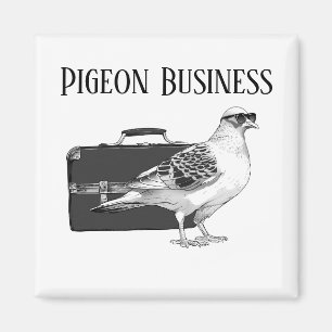 Íman Pigeon Business (sem mochila)