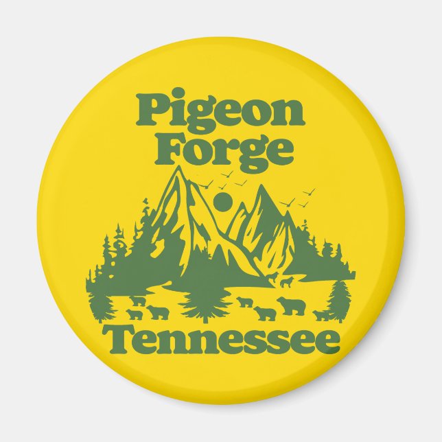 Íman Pigeon Forge Tennessee (Frente)