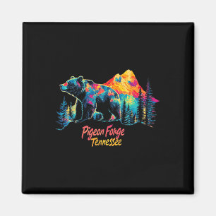 Íman Pigeon Forge Tennessee Montanhas Urso Usa Caminhad