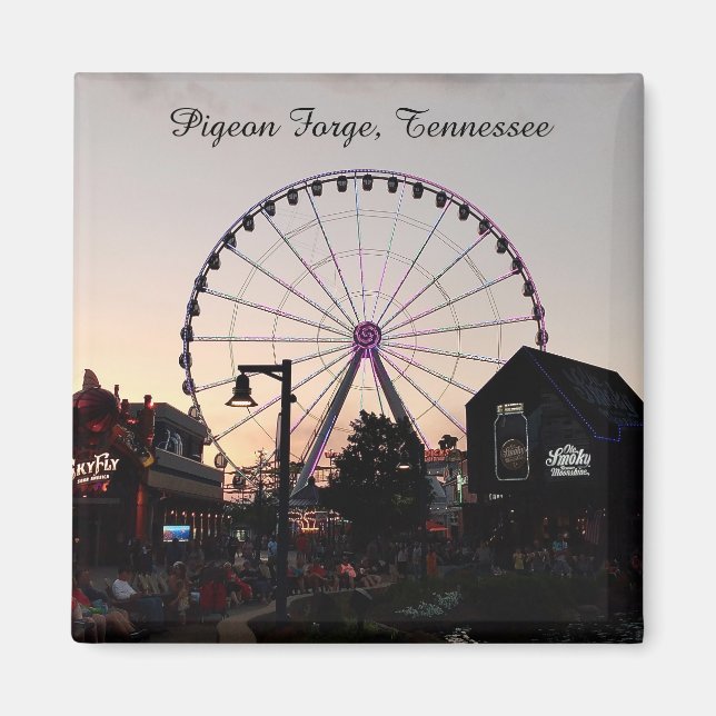 Íman Pigeon Forge Tennessee - O Ímã da Ilha  (Frente)