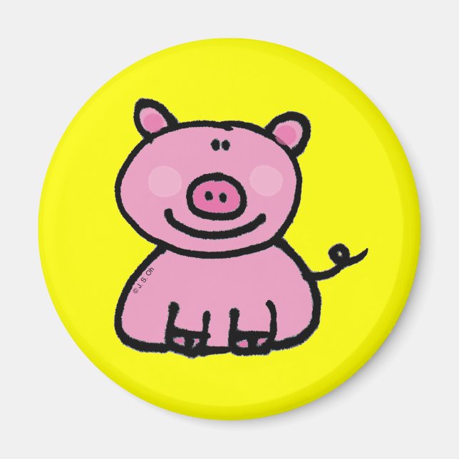 Íman Pigmento rosa (Frente)