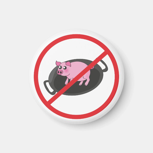 Íman Pigs aren't food (Frente)