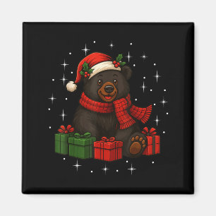 Íman Pijama Natal Urso Engraçado Pj Para Homens Mulhere