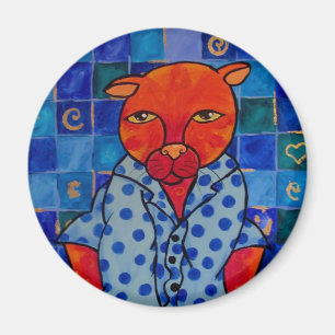 Íman Pijamas dos gatos