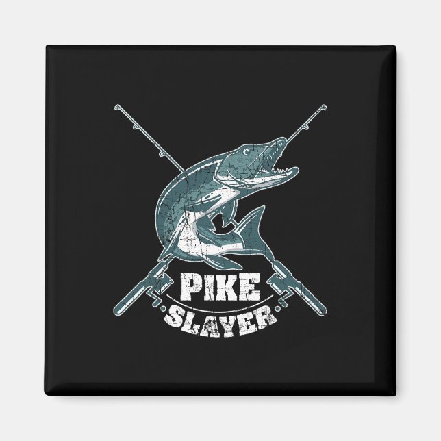Íman Pike Slayer Fish Norte Pike (Frente)