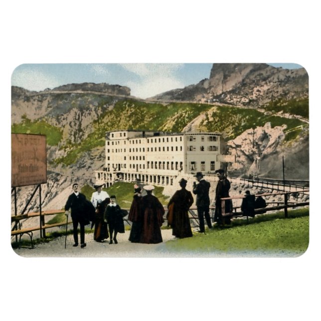 Íman Pilatus Kulm belle époque Swiss Alps (Horizontal)