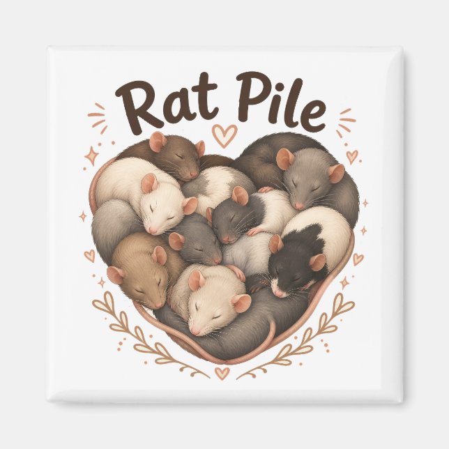 Íman Pilha de Ratos (Frente)