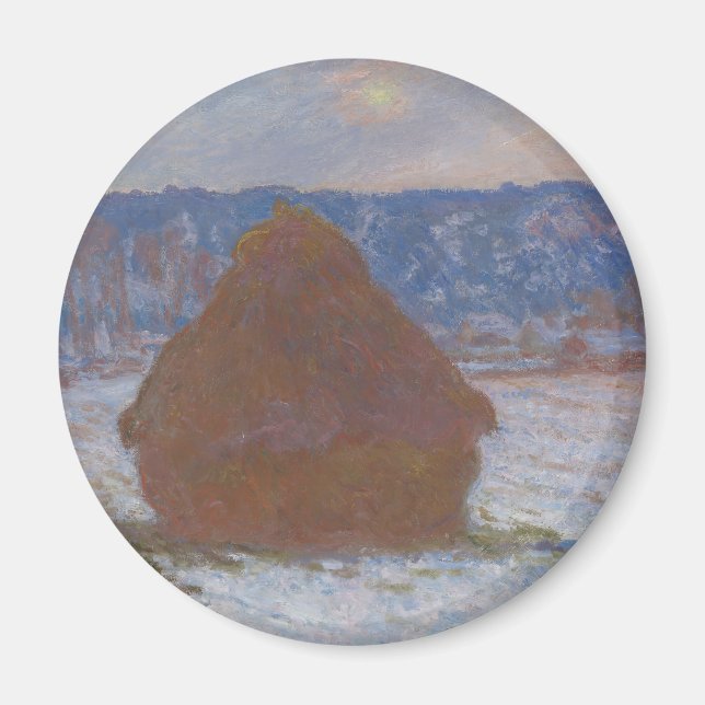 Íman Pilha de Trigo (Efeito na Neve, Dia de Sobrepesca) (Frente)