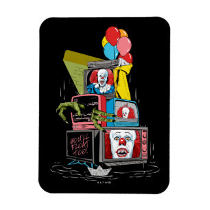 Íman Pilha de TV Classic Pennywise - Você flutuará muit