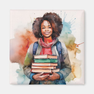 Íman Pilhas de Livros