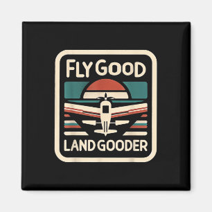 Íman Piloto de aviação de passageiros de voo "Fly Good