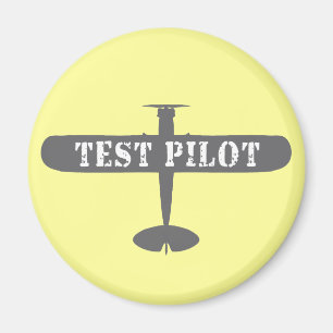 Íman Piloto de avião e de teste