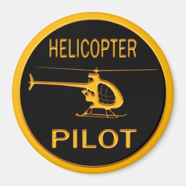 Íman Piloto de helicóptero (Frente)