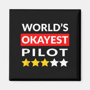 Íman Piloto de Okayest do Mundo - Aviação de Voo Engraç