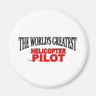 Íman Piloto do helicóptero do mundo o grande