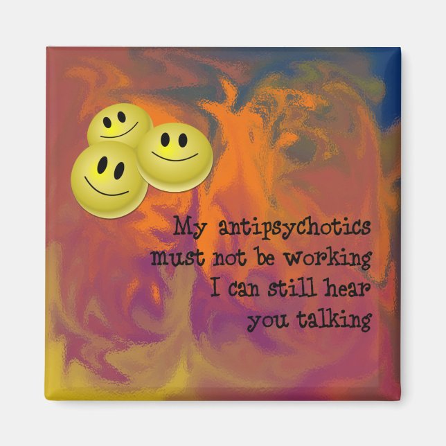 Íman Pílulas Felizes (Frente)