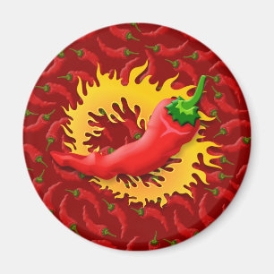 Íman Pimenta com chama