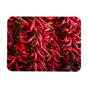 Íman Pimenta Vermelha Picante Na Cidade De Kalocsa