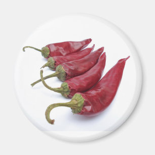 Íman Pimentas de pimentão vermelho