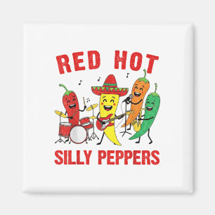 Íman Pimentos de Bobo Quente Vermelho Picante Banda Car