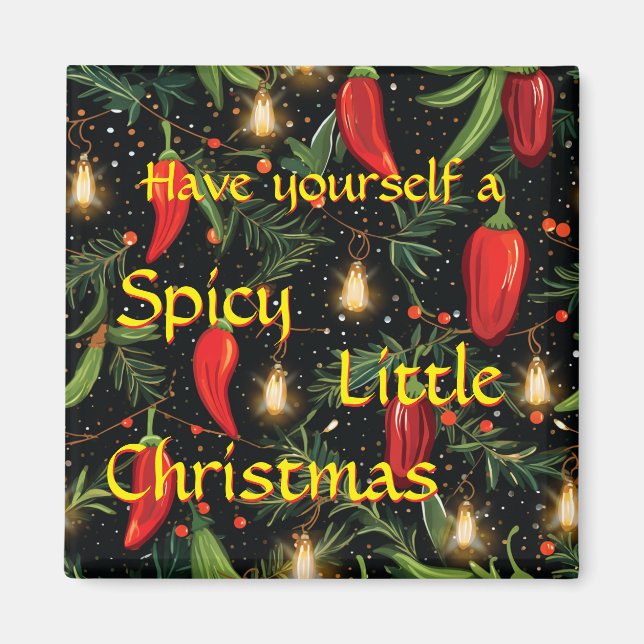 Íman Pimentos de Natal (Frente)