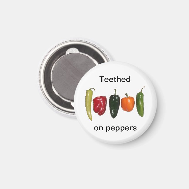 Íman Pimentos em linha (Front/Back)