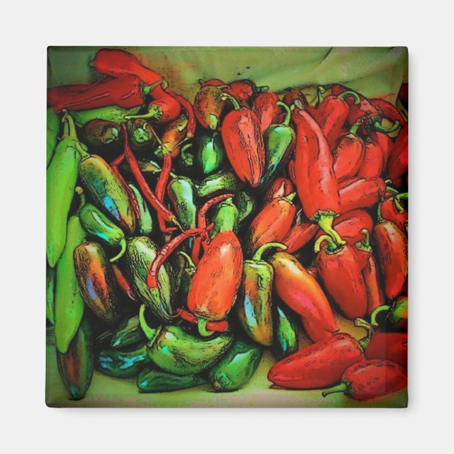 Íman Pimentos-pimentões (Frente)