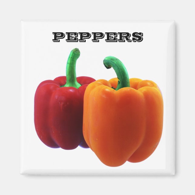Íman Pimentos - (Praça da Imã de geladeira) (Frente)