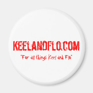 Íman Pimpe seu frigorífico com Keel e Flo