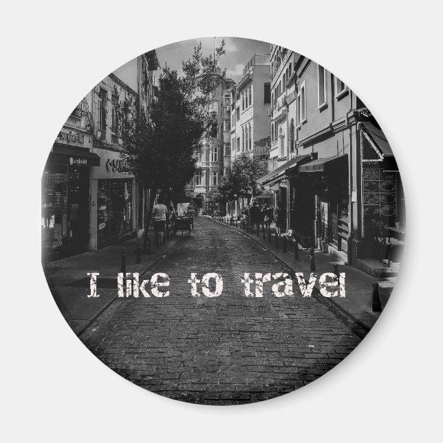 Íman Pin"s I like travel (Frente)